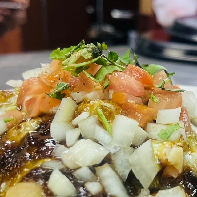 Chicken Chaat.