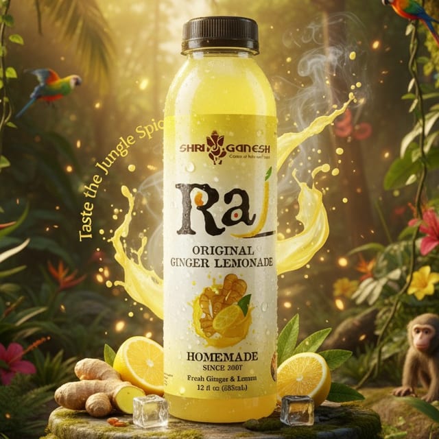 Raj Ginger Lemonade.