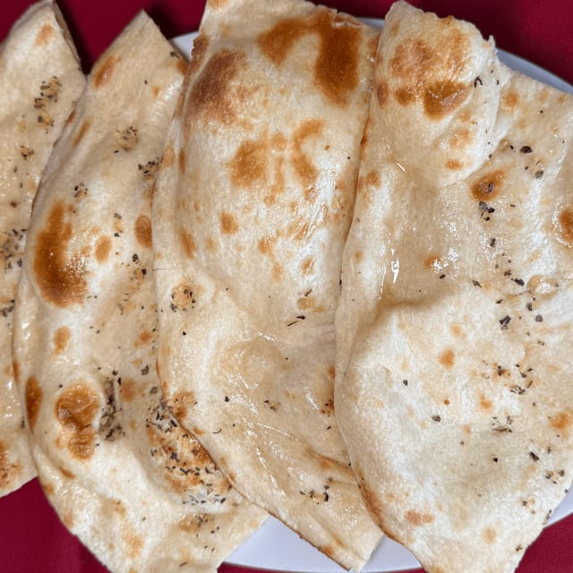 Garlic Basil Naan.