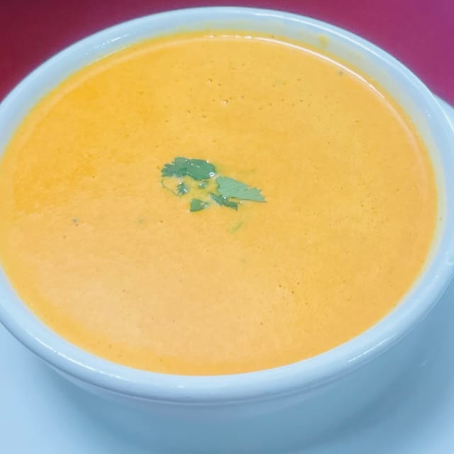 Tomato Coconut Soup.